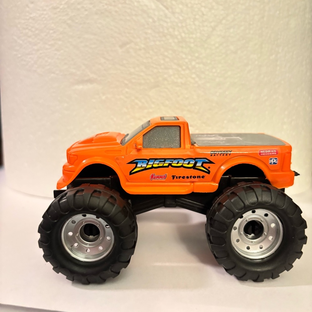 Bigfoot Orange Monster Truck Toy